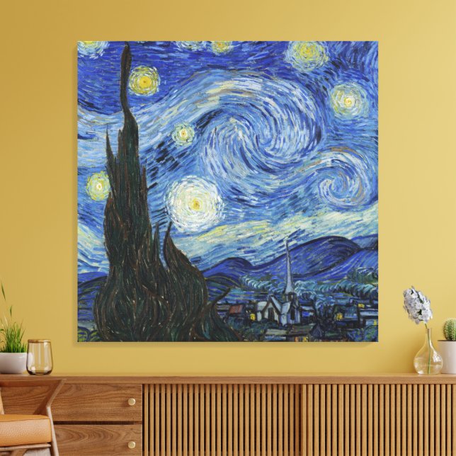 Vincent Van Gogh Painting Kanvastryck (Insitu (Vardagsrum))