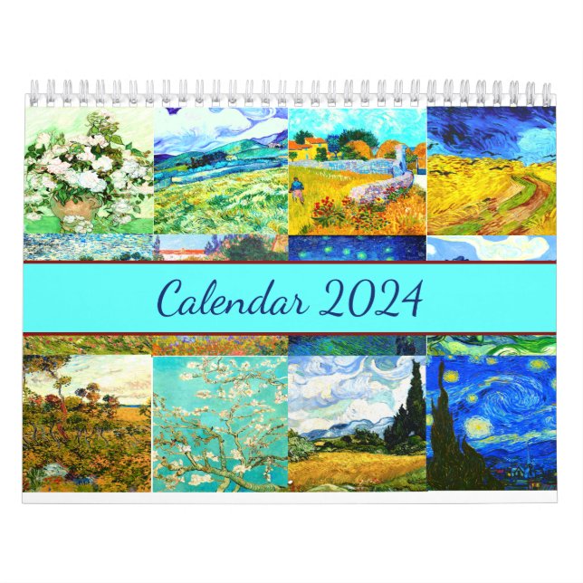 VINCENT VAN GOGH PAINTING-SAMLINGAR KALENDER (Omslag)