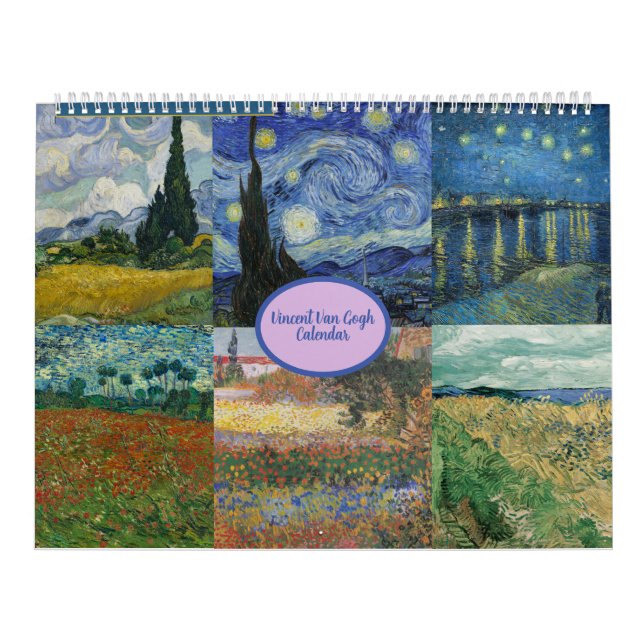 Vincent Van Gogh Paintings Calendar Kalender (Omslag)