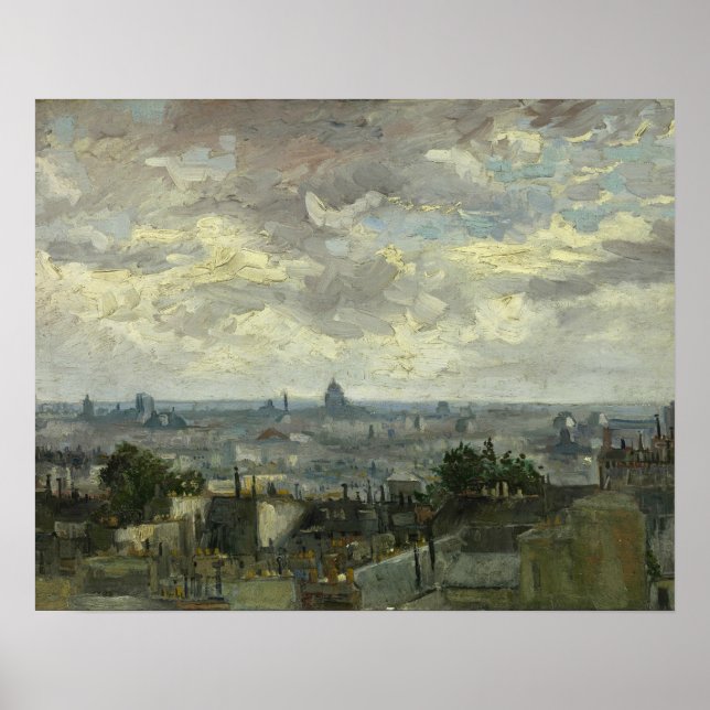Vincent van Gogh - Parisvisning Poster (Framsidan)