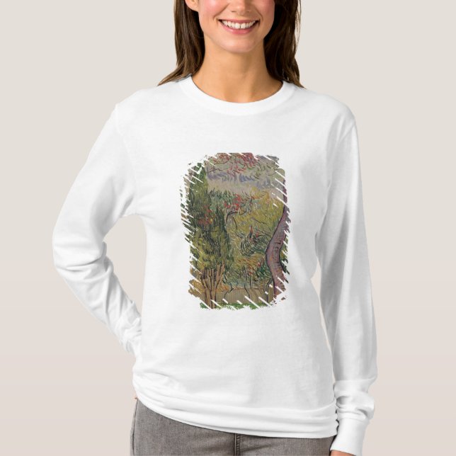 Vincent Van Gogh | parkera på Stet Paul T Shirt (Framsida)