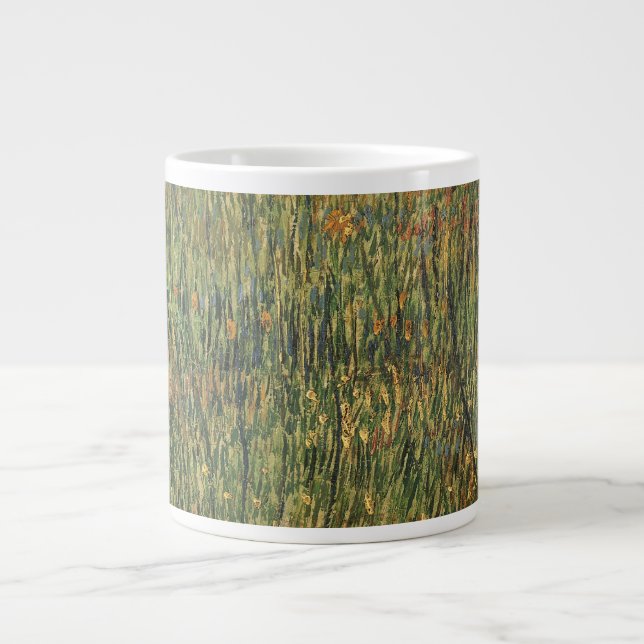 Vincent van Gogh - Pasture in Bloom Jumbo Mugg (Framsidan)