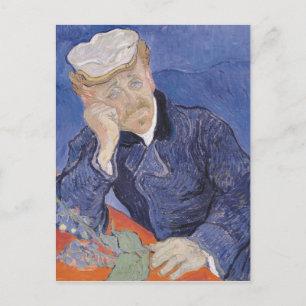Vincent van Gogh Paul Gachet, 1890 Vykort