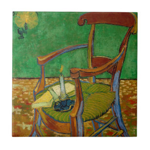 Vincent van Gogh - Paul Gauguins arméstol Kakelplatta