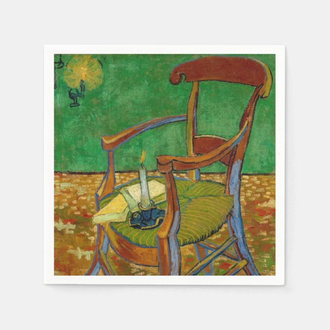 Vincent van Gogh - Paul Gauguins arméstol Pappersservett (Framsidan)