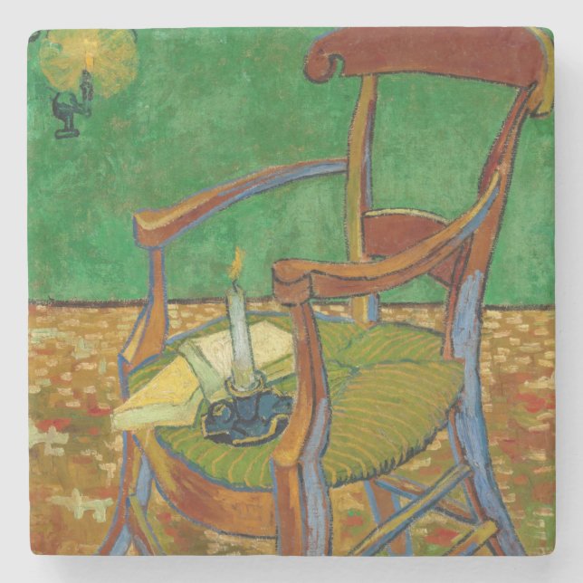 Vincent van Gogh - Paul Gauguins arméstol Stenunderlägg (Framsidan)