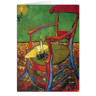 Vincent Van Gogh - Paul Gauguins fåtölj Hälsningskort