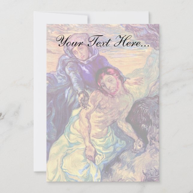 Vincent Van Gogh - Pieta - Jesus & Virgin Mary (Framsida)