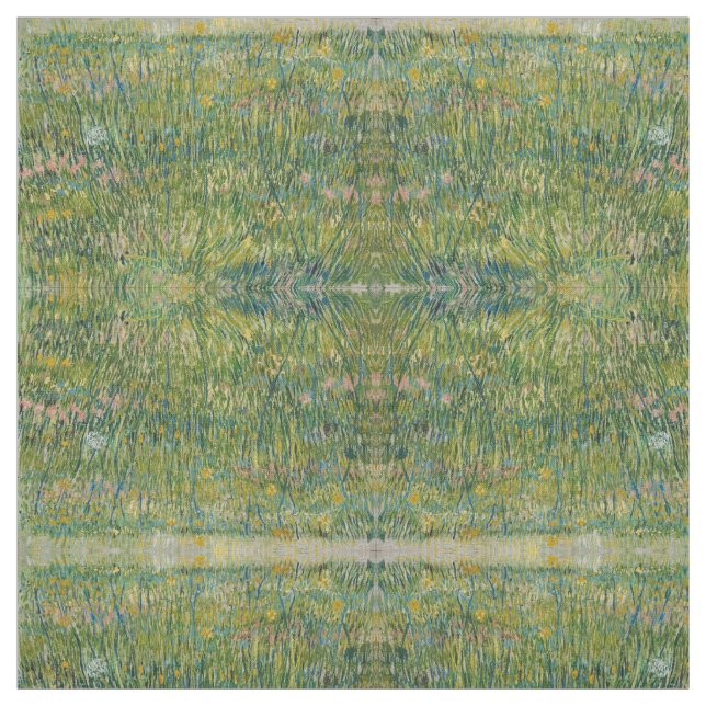 Vincent van Gogh - Pigg av gräs Tyg (Provkarta)
