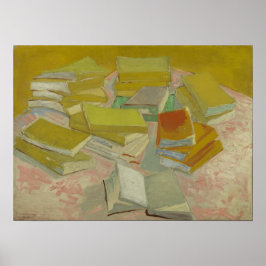 Vincent van Gogh - Piles of Fransk novels Poster
