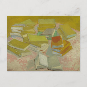 Vincent van Gogh - Piles of Fransk Novels Vykort