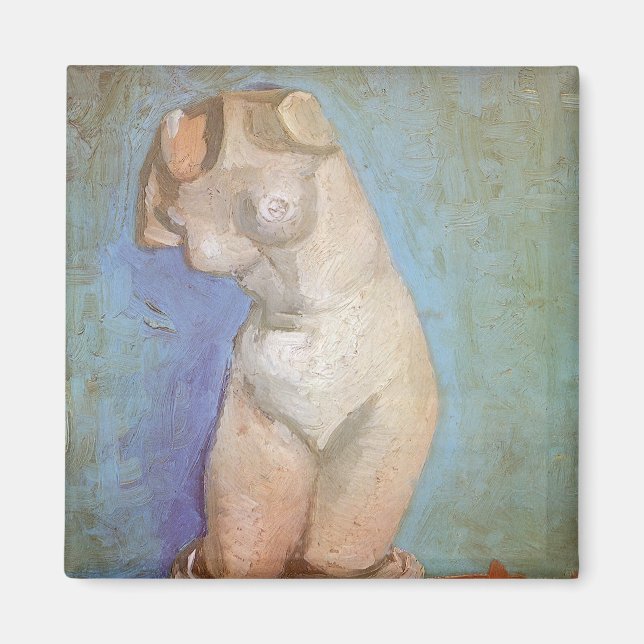 Vincent van Gogh - Plaster Statuette Female Torso Magnet (Framsidan)
