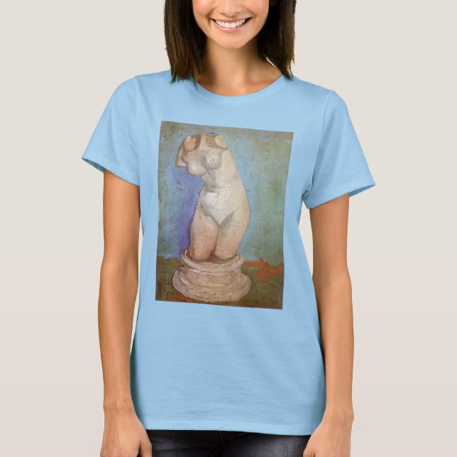 Vincent van Gogh - Plaster Statuette Female Torso T Shirt (Framsida)