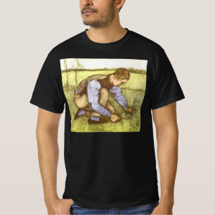 Vincent van Gogh - Pojke som skär gräs med lie Tee Shirt