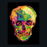 Vincent Van Gogh - Pop Art Halloween Skull Poster<br><div class="desc">Olja på arbetsyta från 1887 förvandlades till en psykedelisk popkonskalle. Underbar för Halloween eller bara att rädda folk. Till skillnad från liknande butiker har Art Älskare Cafe klassiska konstverk med hög upplösning som har återställts omsorgsfullt, balanserat och retuscherat i färg för att ta bort fläckar och artefakter som är vanliga...</div>