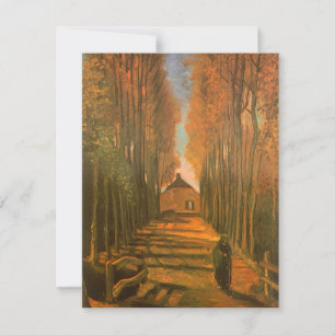 Vincent van Gogh - Poplars Avenue i höst