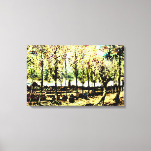 Vincent Van Gogh - poplarsna i Nuenen 3 Canvastryck