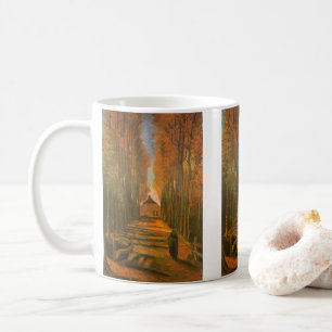 Vincent van Gogh - Popplaralle i höst Kaffemugg