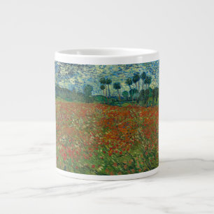 Vincent van Gogh - Poppy fält Jumbo Mugg