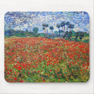 Vincent van Gogh - Poppy Fält Musmatta