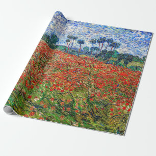 Vincent van Gogh - Poppy Fält Presentpapper