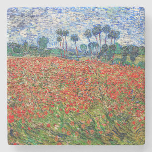 Vincent van Gogh - Poppy Fält Stenunderlägg