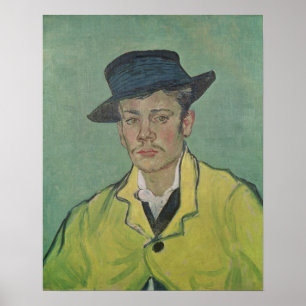Vincent Van Gogh porträtt av Armand Roulin, 1888 Poster