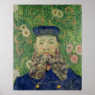 Vincent Van Gogh porträtt av brevbäraren Poster
