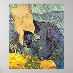 Vincent van Gogh - Porträtt av doktor Gachet Poster