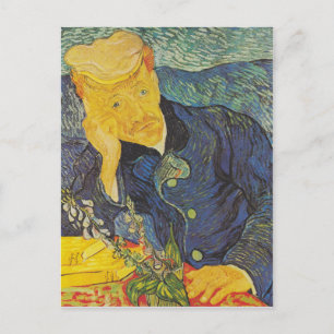 Vincent Van Gogh - Porträtt av dr Gachet Vykort