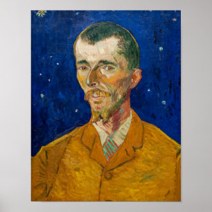 Vincent Van Gogh - Porträtt av Eugene Boch, Arles Poster