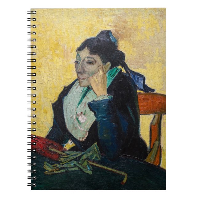 Vincent Van Gogh - Porträtt från Madame Ginoux Anteckningsbok (Framsidan)