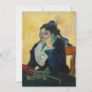 Vincent Van Gogh - Porträtt från Madame Ginoux Inbjudningar
