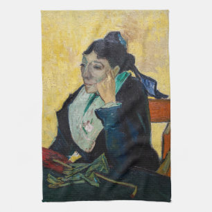 Vincent Van Gogh - Porträtt från Madame Ginoux Kökshandduk