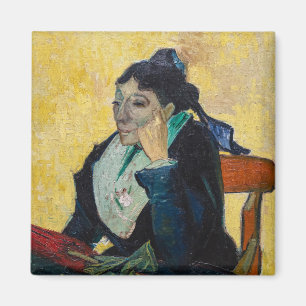 Vincent Van Gogh - Porträtt från Madame Ginoux Magnet