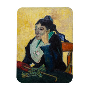 Vincent Van Gogh - Porträtt från Madame Ginoux Magnet