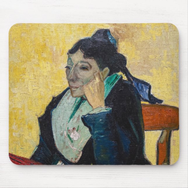 Vincent Van Gogh - Porträtt från Madame Ginoux Musmatta (Framsidan)