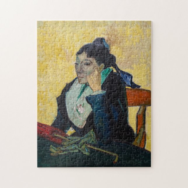 Vincent Van Gogh - Porträtt från Madame Ginoux Pussel (Vertikal)