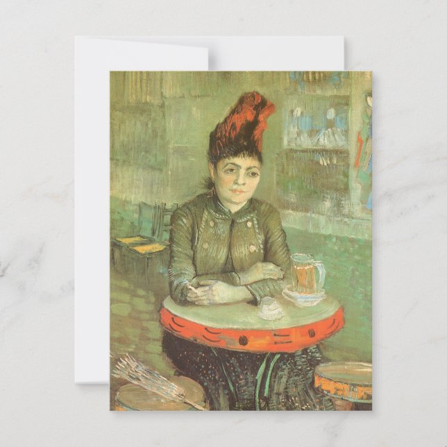 Vincent van Gogh - Porträtt i Agostina Segatori (Framsida)