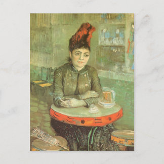 Vincent van Gogh - Porträtt i Agostina Segatori Vykort