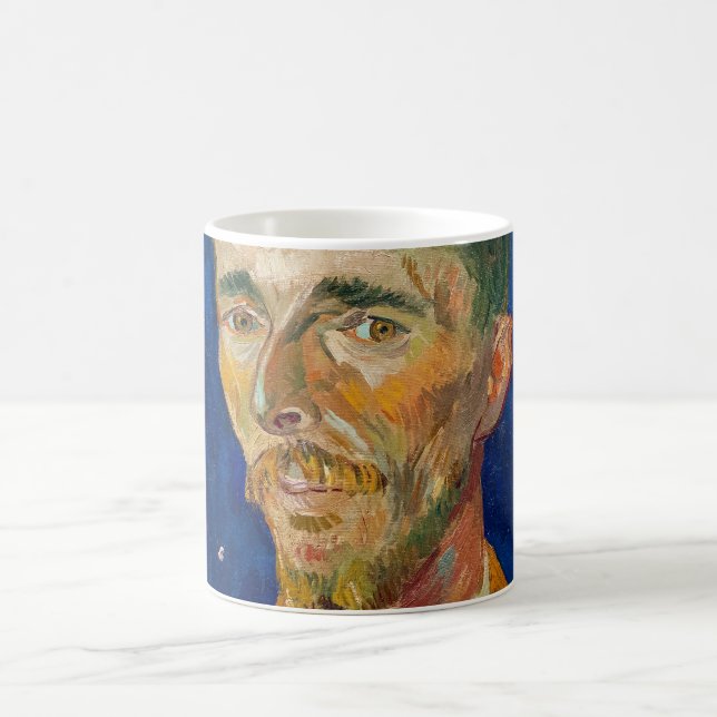 Vincent Van Gogh - Porträtt i Eugene Boch, Arles Kaffemugg (Center)