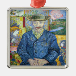 Vincent van Gogh - Porträtt i Pere Tanguy Julgransprydnad Metall