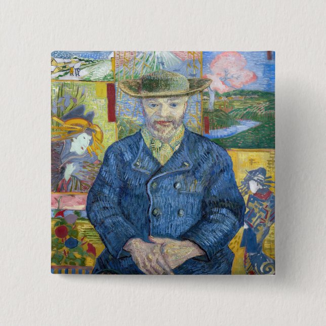 Vincent van Gogh - Porträtt i Pere Tanguy Knapp (Framsida)