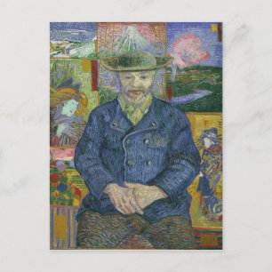 Vincent Van Gogh - Porträtt i Pere Tanguy Vykort
