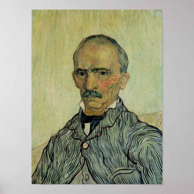 Vincent van Gogh | Porträtt i Superintendant Poster (Framsidan)
