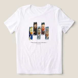 Vincent Van Gogh porträtt och citat T Shirt