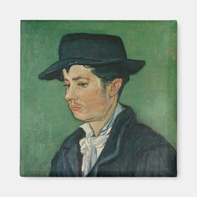 Vincent van Gogh | Porträtt of Armand Roulin, 1888 Magnet (Framsidan)