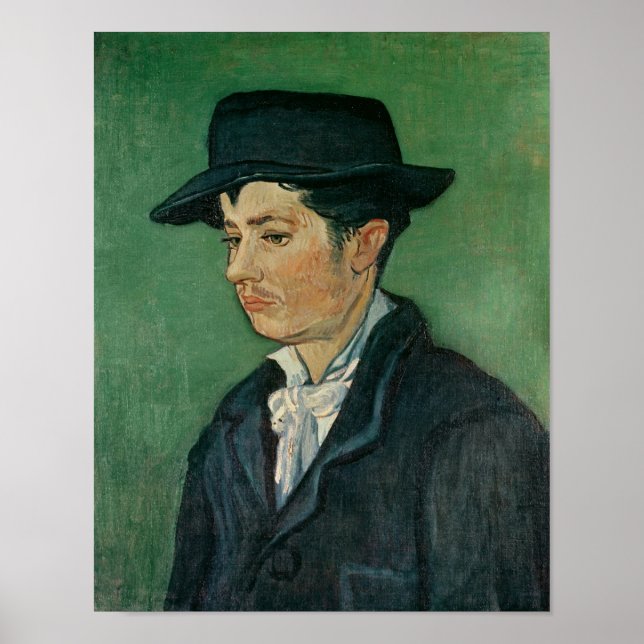 Vincent van Gogh | Porträtt of Armand Roulin, 1888 Poster (Framsidan)