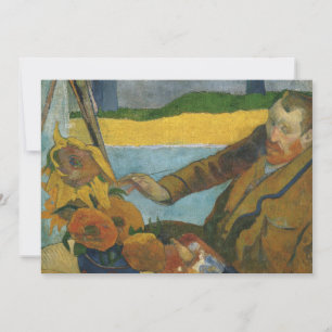 Vincent van Gogh Porträtt Paul Gauguin