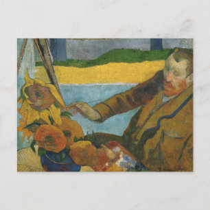 Vincent van Gogh Porträtt Paul Gauguin Vykort